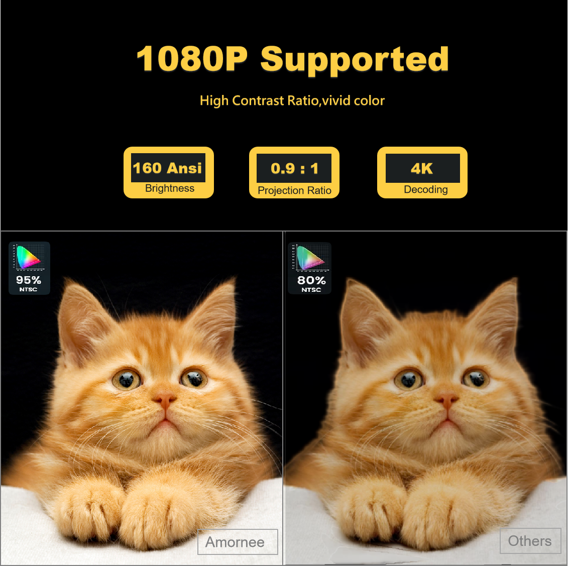 Amornee Vision One 4K Projector