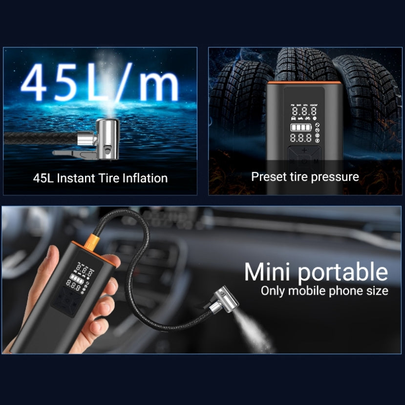 Amornee Wireless Car Air Inflator Pump
